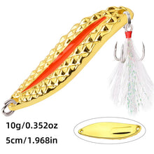 Load image into Gallery viewer, Sequin Feather-Tail Spinner Spoon (2.5–20g)