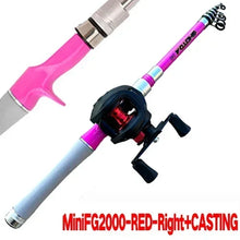 Load image into Gallery viewer, Trout Carbon Telescopic Rod &amp; Reel Combo, 1.5–2.4m