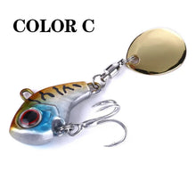 Load image into Gallery viewer, Rotating Metal VIB Spinner Spoon