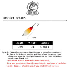 Load image into Gallery viewer, Copper Micro Trout Spoon 3g (30mm)