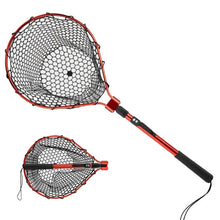 Load image into Gallery viewer, Folding Silicone Mesh Landing Net