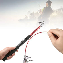 Load image into Gallery viewer, Fiberglass Telescopic Sea Fishing Rod (1.5–3.0m)