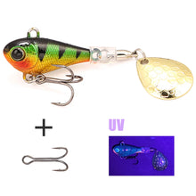Load image into Gallery viewer, B&amp;U Spin Tail Spinner Blade Bait (5.6–13.4g)