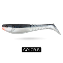 Load image into Gallery viewer, Spinpoler 5" Paddle-Tail Soft Swimbait Shad, 2-Pack