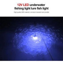 Load image into Gallery viewer, 12V Multicolor Underwater Boat Light