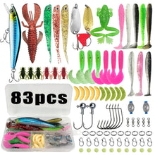 Load image into Gallery viewer, Multi-Lure Tackle Box Kit 83–409pcs