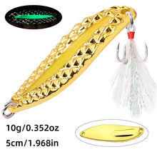 Load image into Gallery viewer, Sequin Feather-Tail Spinner Spoon (2.5–20g)