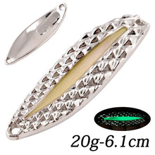 Load image into Gallery viewer, Sequin Feather-Tail Spinner Spoon (2.5–20g)
