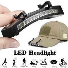 Load image into Gallery viewer, Clip-On Cap Fishing Headlamp