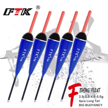 Load image into Gallery viewer, FTK Barguzin Fir Vertical Floats 5-Pack (13–14.5cm)
