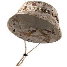 Load image into Gallery viewer, Camo Tactical Fishing Boonie