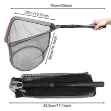 Load image into Gallery viewer, Aluminum Telescoping Landing Net