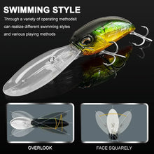Load image into Gallery viewer, Long-Tongue Diving Crankbait 14.6cm / 41g