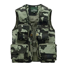Load image into Gallery viewer, Breathable Mesh Multi-Pocket Outdoor Vest (M–7XL)