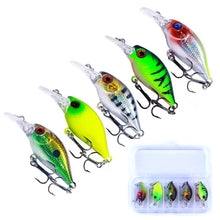 Load image into Gallery viewer, 5-Piece Mini Crankbait Set 5cm / 4.4g