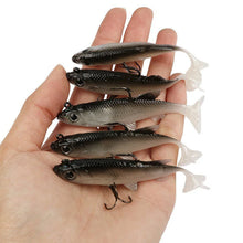 Load image into Gallery viewer, 5pcs Soft Lure Kit 8cm