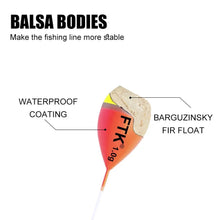 Load image into Gallery viewer, FTK Carp Big-Belly Vertical Floats 5-Pack