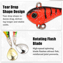 Load image into Gallery viewer, B&amp;U Spin Tail Spinner Blade Bait (5.6–13.4g)