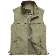 Load image into Gallery viewer, Thin Mesh Summer Fishing Vest with Pockets (S–5XL)