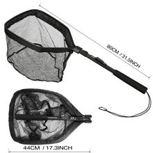 Load image into Gallery viewer, Aluminum Telescoping Landing Net