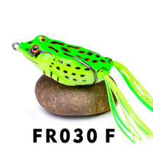 Load image into Gallery viewer, Soft Ray Frog Topwater Lure with Hook (5–17.5g)