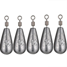 Load image into Gallery viewer, Water Drop Carp Sinkers 3.5–20g