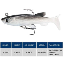 Load image into Gallery viewer, 5pcs Soft Lure Kit 8cm