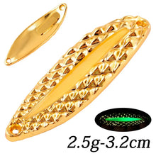 Load image into Gallery viewer, Sequin Feather-Tail Spinner Spoon (2.5–20g)