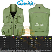 Load image into Gallery viewer, Reflective Quick-Dry Multi-Pocket Fishing Vest