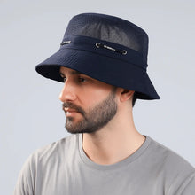 Load image into Gallery viewer, Mesh Breathable Fishing Bucket Hat