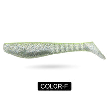 Load image into Gallery viewer, Spinpoler 5" Paddle-Tail Soft Swimbait Shad, 2-Pack