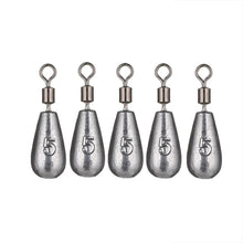 Load image into Gallery viewer, Water Drop Carp Sinkers 3.5–20g