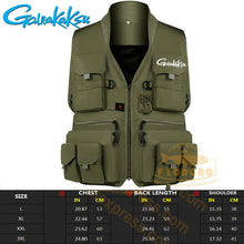 Load image into Gallery viewer, Reflective Quick-Dry Multi-Pocket Fishing Vest