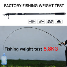 Load image into Gallery viewer, PHISHGER Carbon Telescopic Surf Spinning Rod (3.6–5.3m)