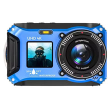 Load image into Gallery viewer, 4K Waterproof Dual-Screen Underwater Camera