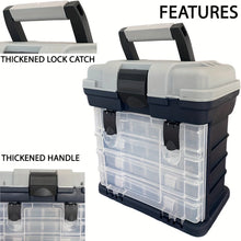 Load image into Gallery viewer, 4-Layer Portable Tackle Box