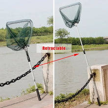 Load image into Gallery viewer, Aluminum Telescoping Landing Net