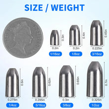 Load image into Gallery viewer, Tungsten Bullet Sinkers 10-Pack