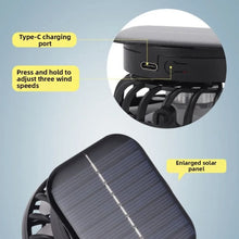 Load image into Gallery viewer, Solar Fan Fishing Hat