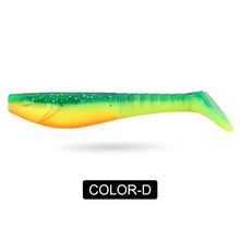 Load image into Gallery viewer, Spinpoler 5" Paddle-Tail Soft Swimbait Shad, 2-Pack