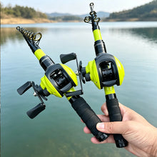 Load image into Gallery viewer, Telescopic Travel Rod Reel Combo 1.6–2.4m