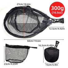 Load image into Gallery viewer, Rubber Coated Trout Bass Landing Net