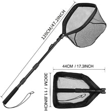 Load image into Gallery viewer, Aluminum Telescoping Landing Net