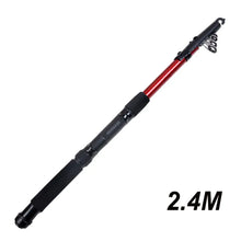 Load image into Gallery viewer, Fiberglass Telescopic Sea Fishing Rod (1.5–3.0m)
