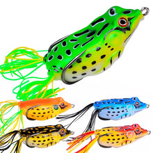 Load image into Gallery viewer, Soft Ray Frog Topwater Lure with Hook (5–17.5g)