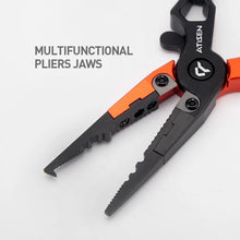 Load image into Gallery viewer, Aluminum Fishing Pliers with Braid Cutters