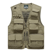 Load image into Gallery viewer, Breathable Mesh Multi-Pocket Outdoor Vest (M–7XL)
