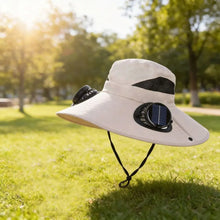 Load image into Gallery viewer, Solar Fan Fishing Hat