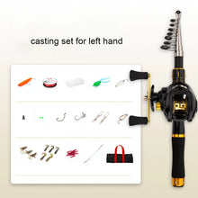 Load image into Gallery viewer, Carbon Fiber Casting Rod Reel Combo 2.1m