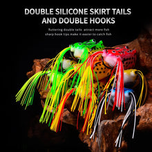 Load image into Gallery viewer, Soft Ray Frog Topwater Lure with Hook (5–17.5g)